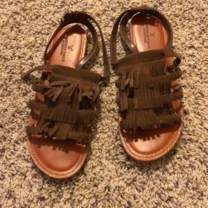 Fringe AE sandals